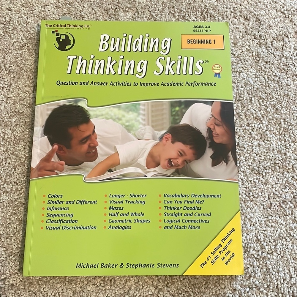Building thinking skills pre-k timberdoodle homeschool curriculum NEW preschool